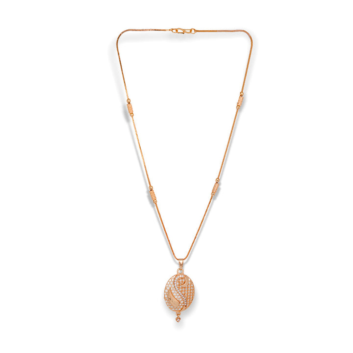 Everyday Glow – Pendant & Earrings Set with a Soft Sparkle