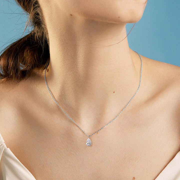 Diamond cut necklace for women