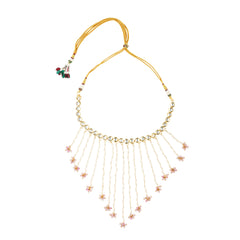 Elegant pearl jewelry waterfall style