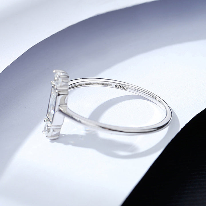 Elina Iced Cut Ring For Women