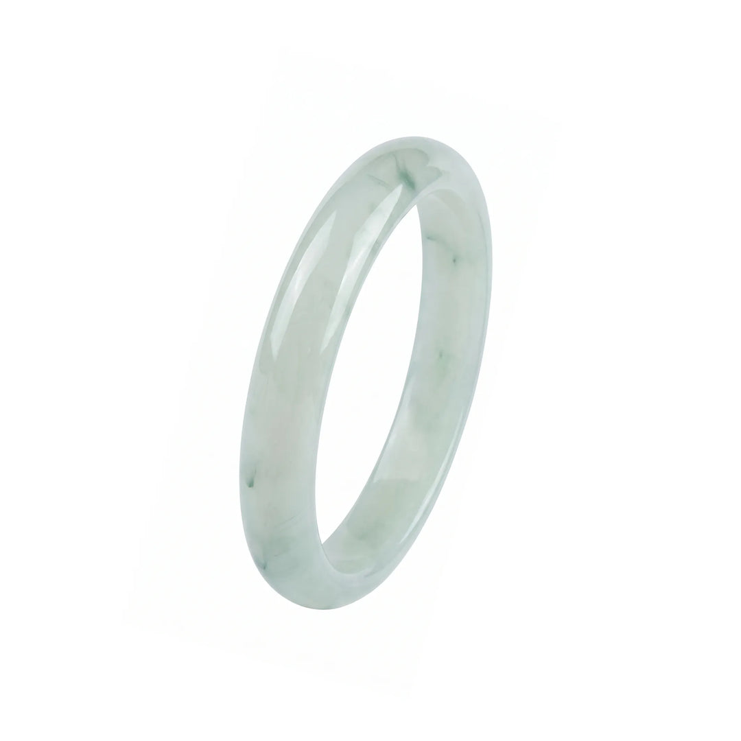 Marble stone bangles for women, marbled resin pair - RANGREZ (view 23)