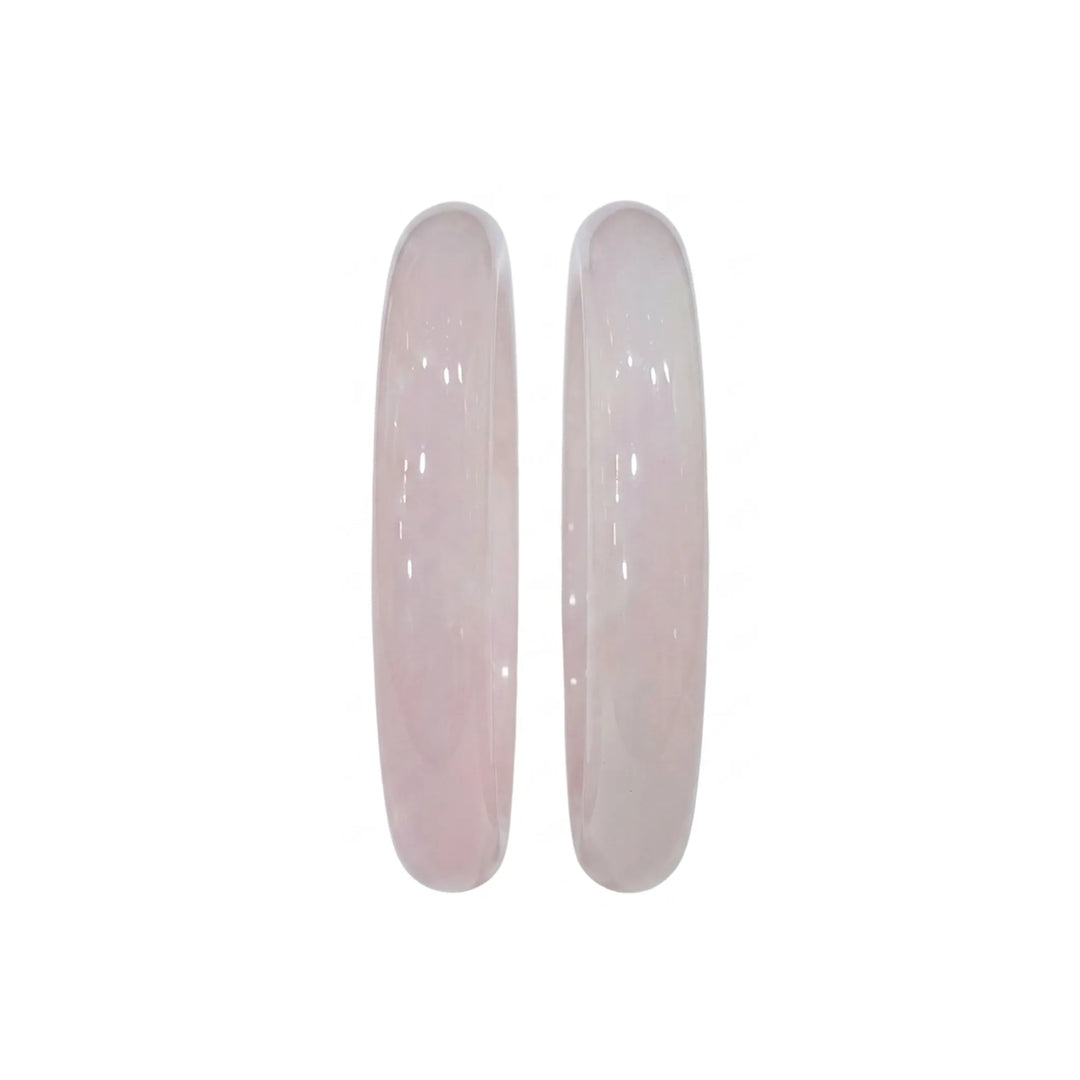Marble stone bangles for women, marbled resin pair - RANGREZ (view 14)