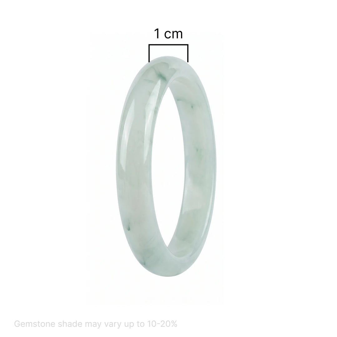 Marble stone bangles for women, marbled resin pair - RANGREZ (view 24)