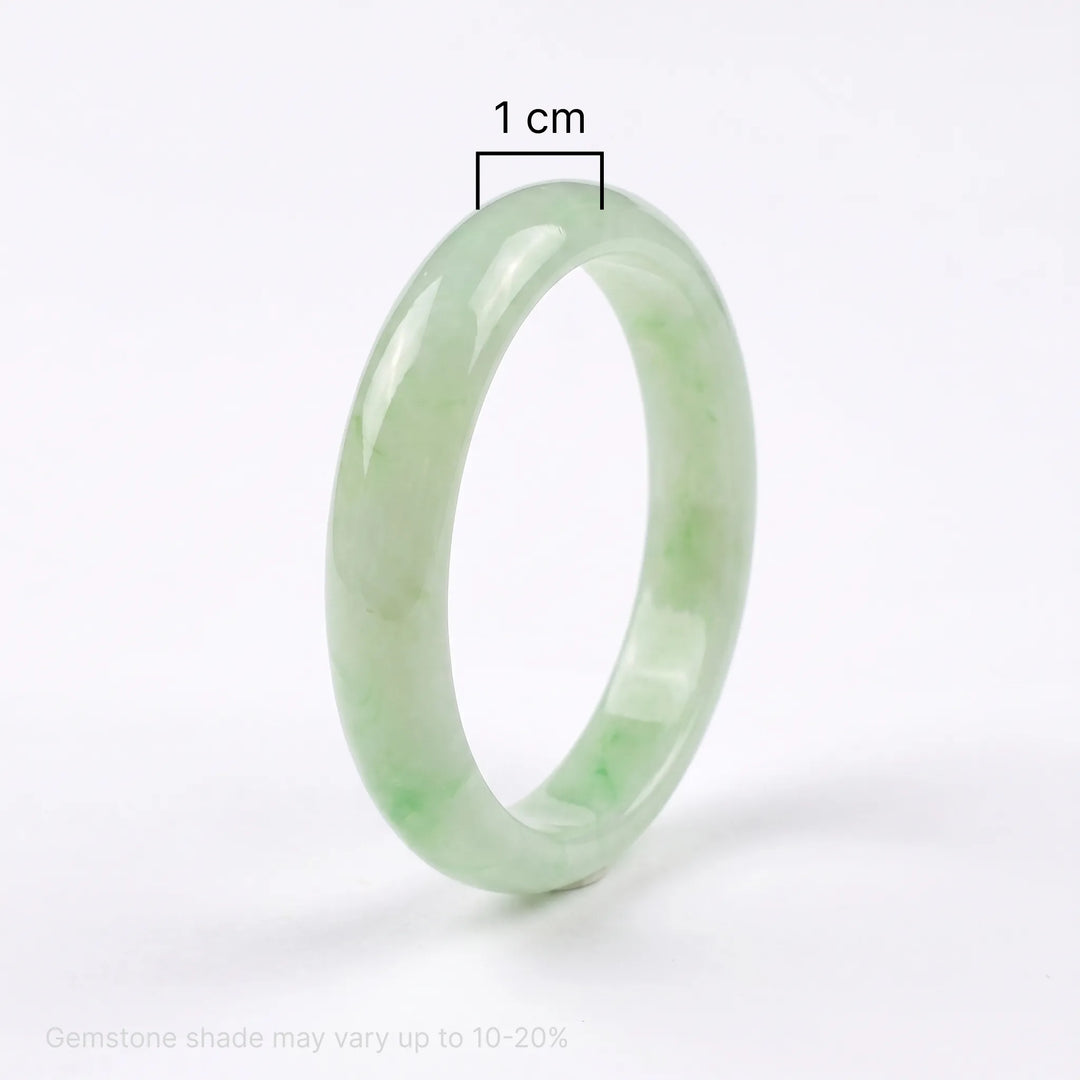 Marble stone bangles for women, marbled resin pair - RANGREZ (view 37)