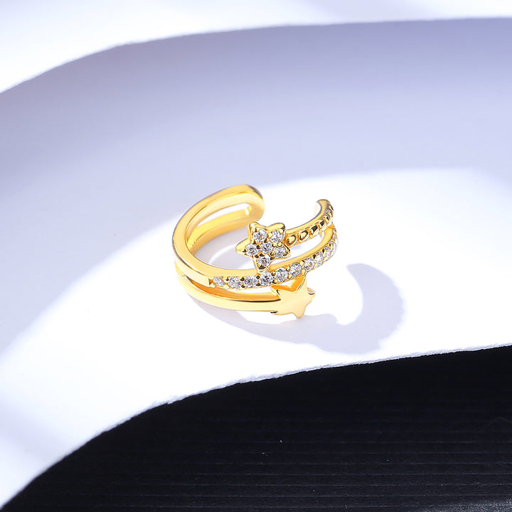 Levi Geometric Star Hot Popular Earring