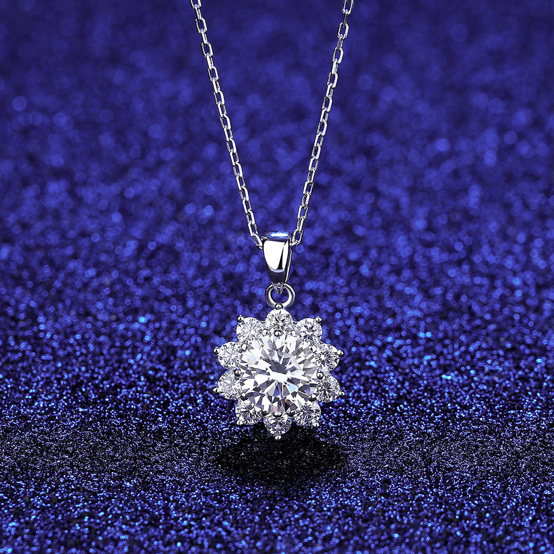 Lumi Blaze Iced Emerald Cut Necklace
