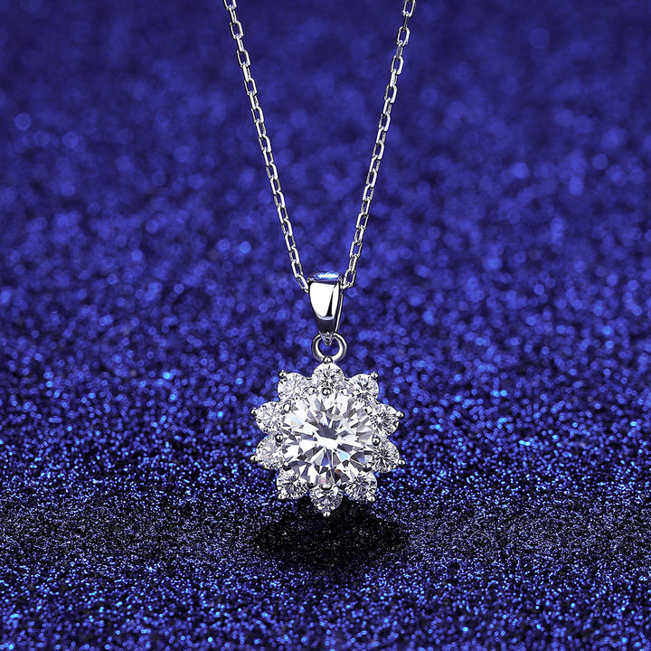 Lumi Blaze Iced Emerald Cut Necklace