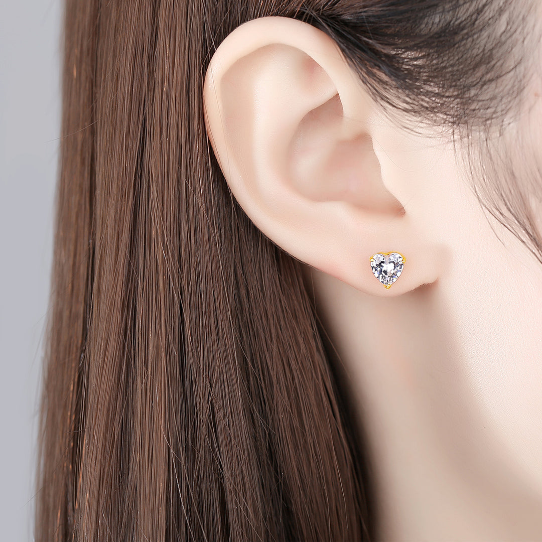Remy Charming Heart Shape Stud