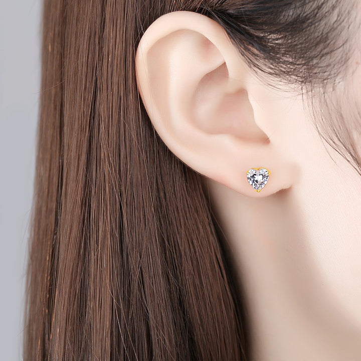 Remy Charming Heart Shape Stud
