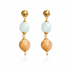 Rangrez Lightweight pastel bead necklace 