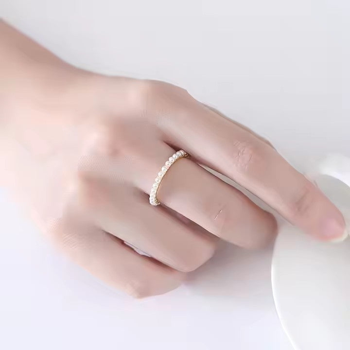 pearl ring for women