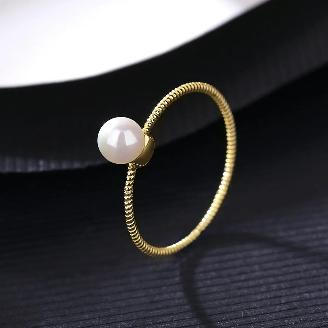 pearl ring for women