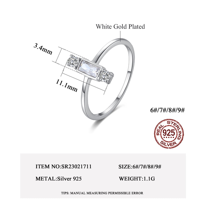 sterling silver elina ring for women