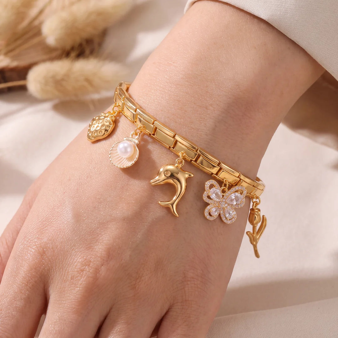 Glimmer Charm Bracelet