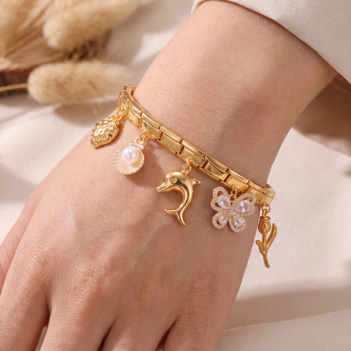 Glimmer Charm Bracelet
