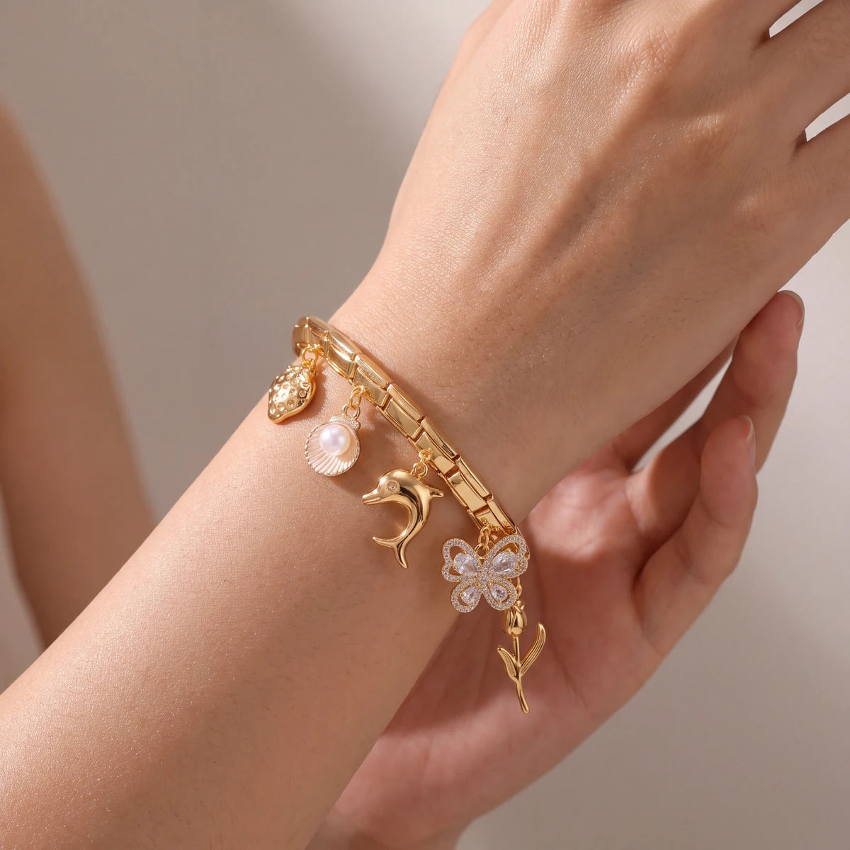 Glimmer Charm Bracelet