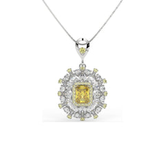Starburst Helia Crystal Floral Burst Pendant Necklace