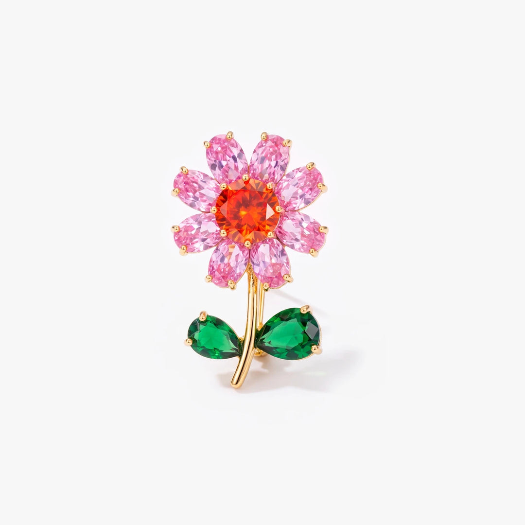 Primrose Daisy Brooch