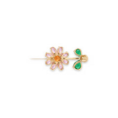 Primrose Daisy Brooch