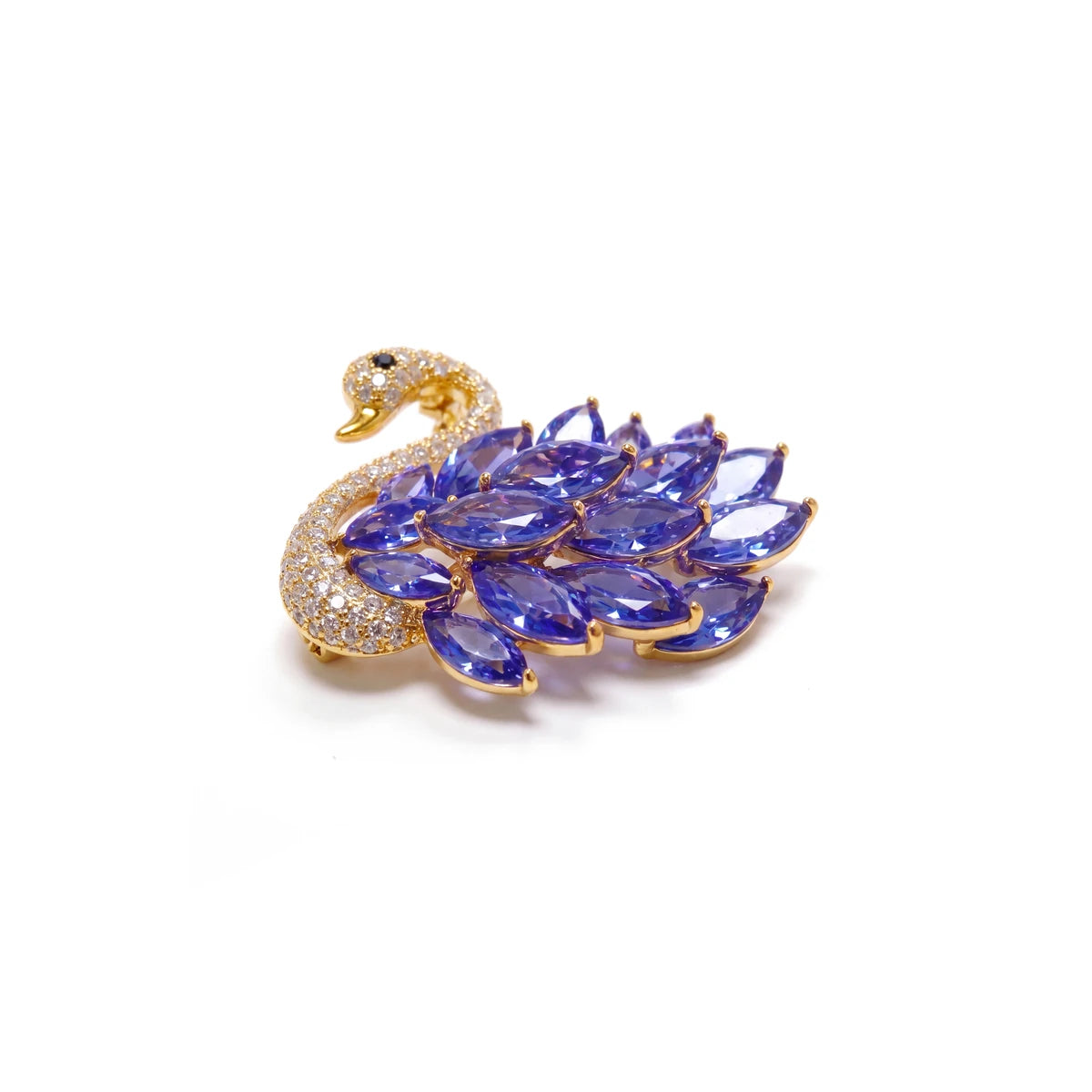 Saffira Swan Brooch