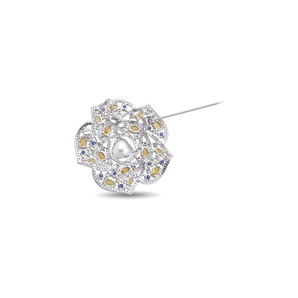 Ivory Rose Brooch