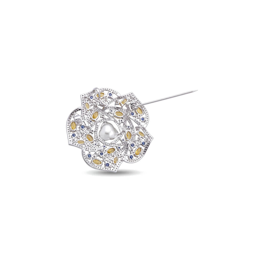 Ivory Rose Brooch