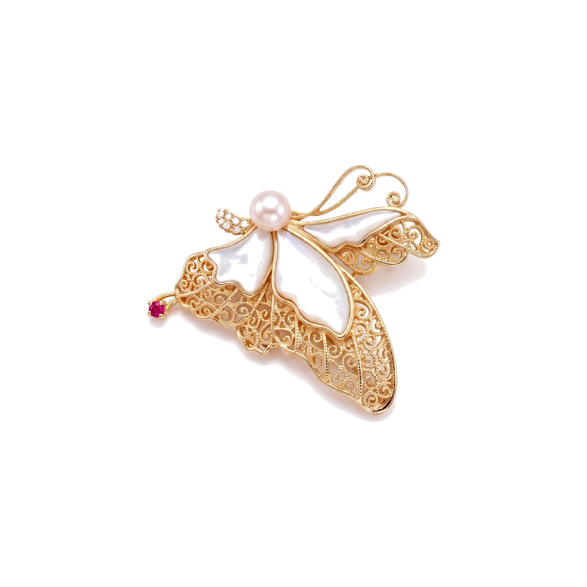 Fable Butterfly Brooch
