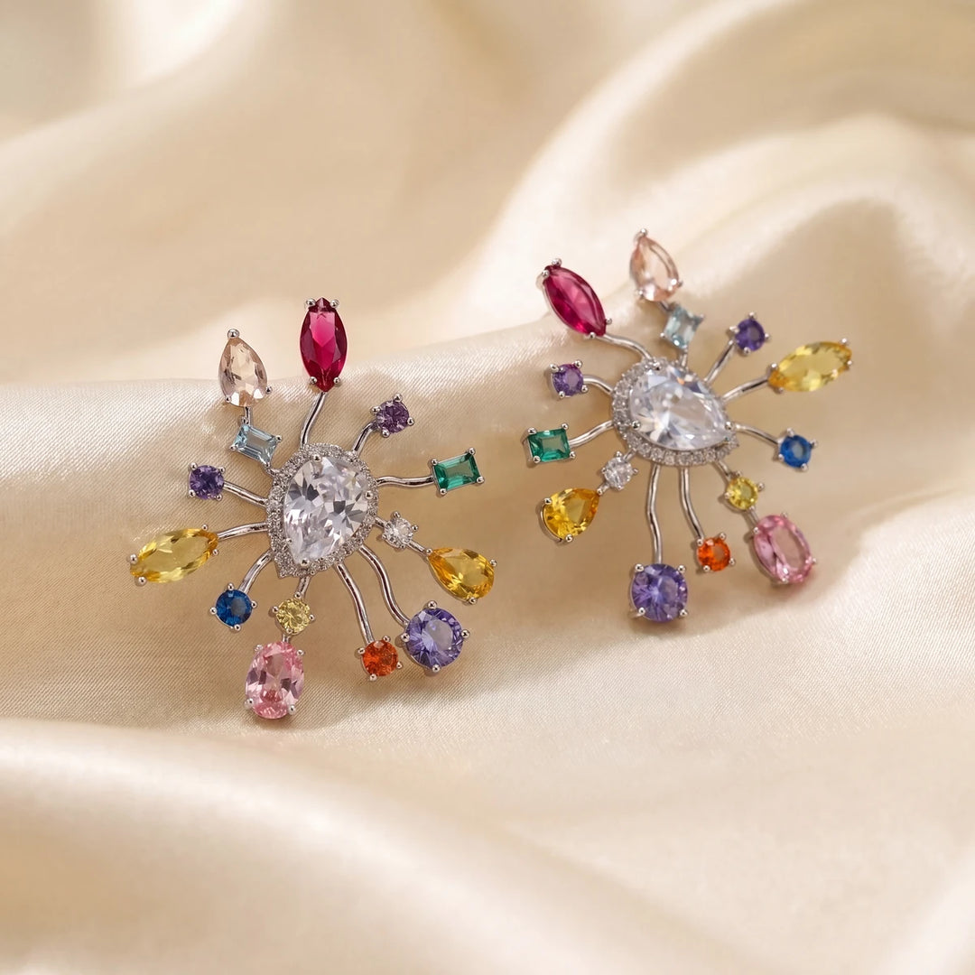 Celestine Statement Stud Earrings