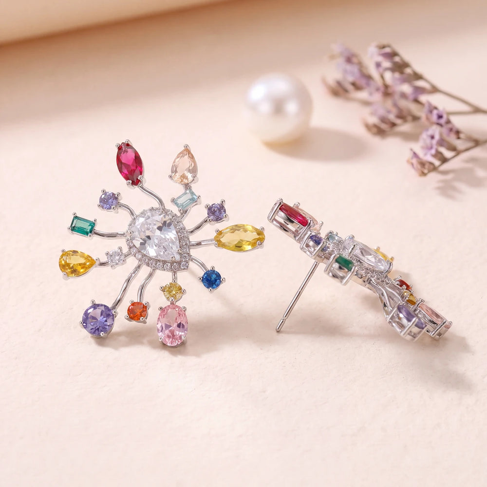 Celestine Statement Stud Earrings