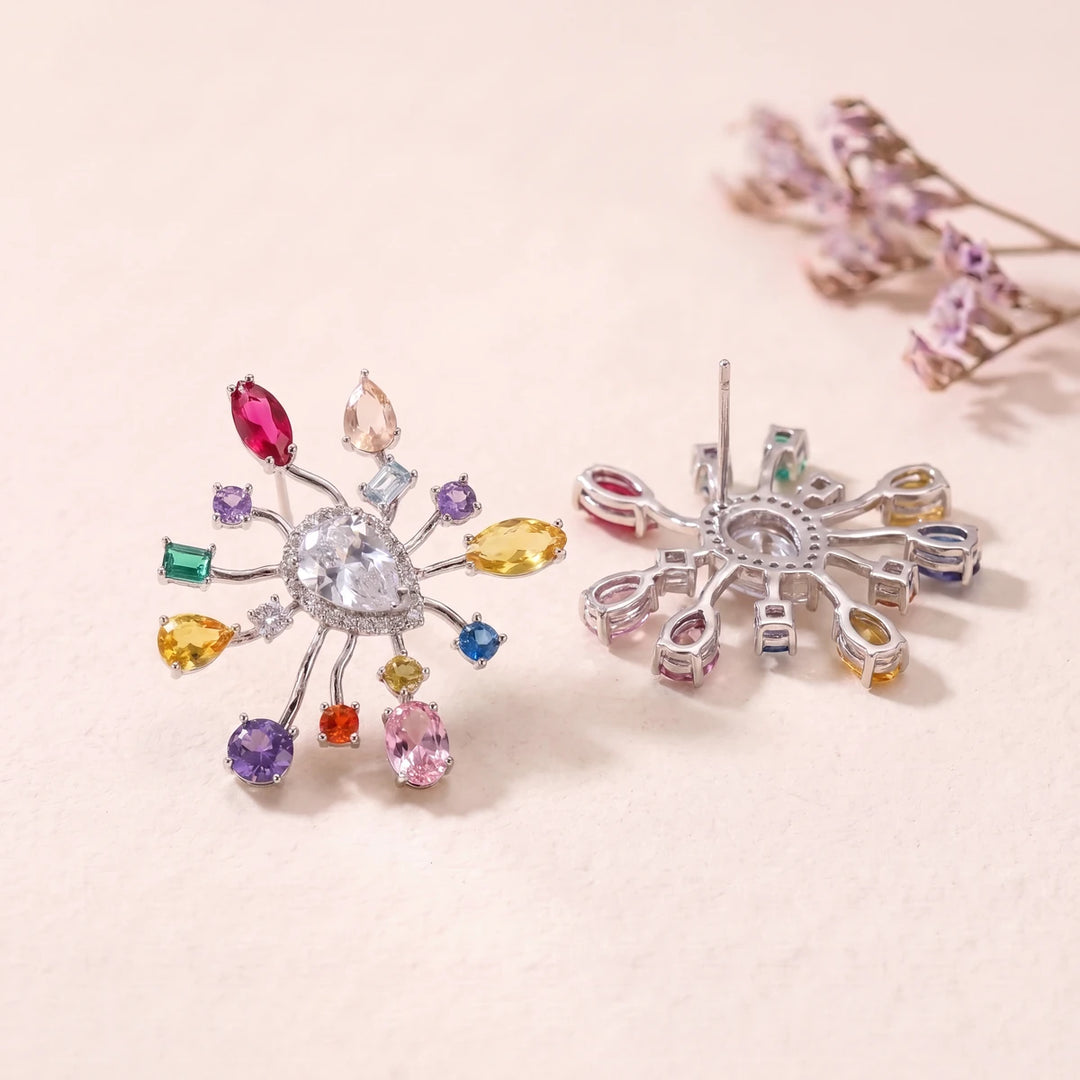 Celestine Statement Stud Earrings