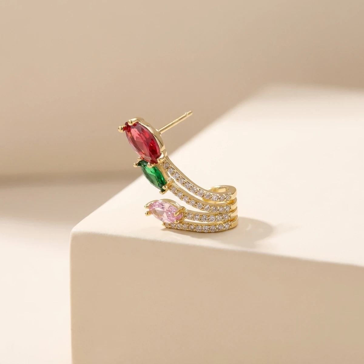 Tulip Ear Cuff close-up