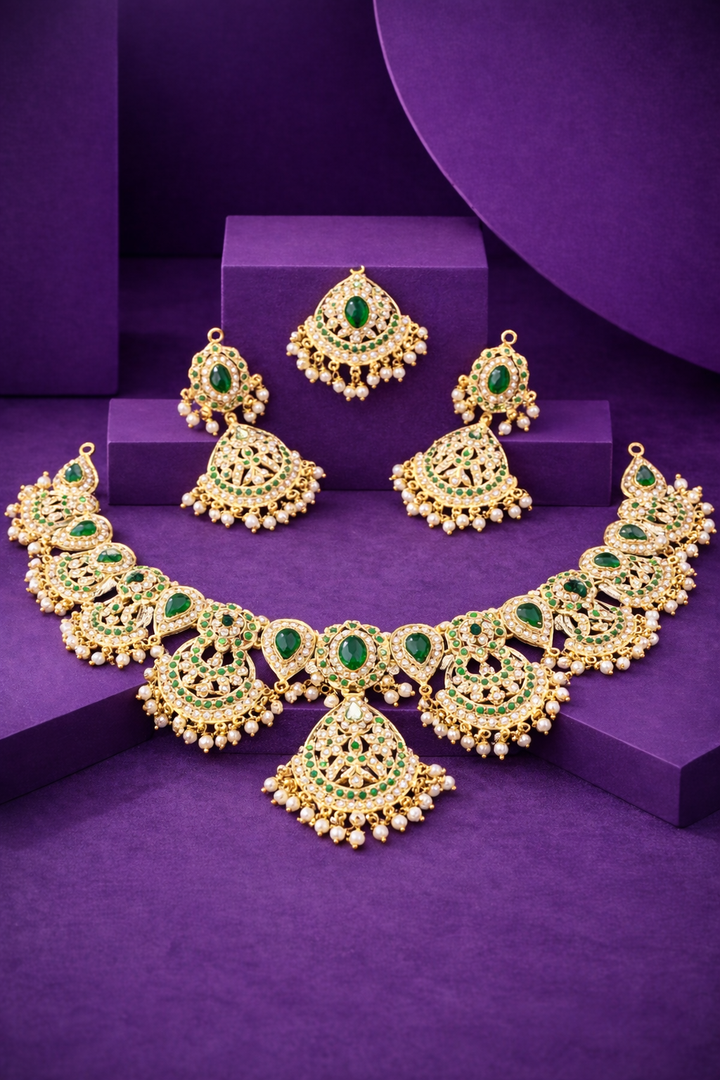 D No-17 Jadau Set 7499 Live No-1227