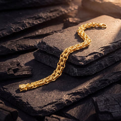 Rolo Link Gold-Tone Bracelet for Men - view 2