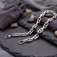 Mariner Link Silver-Tone Bracelet for Men - view 5