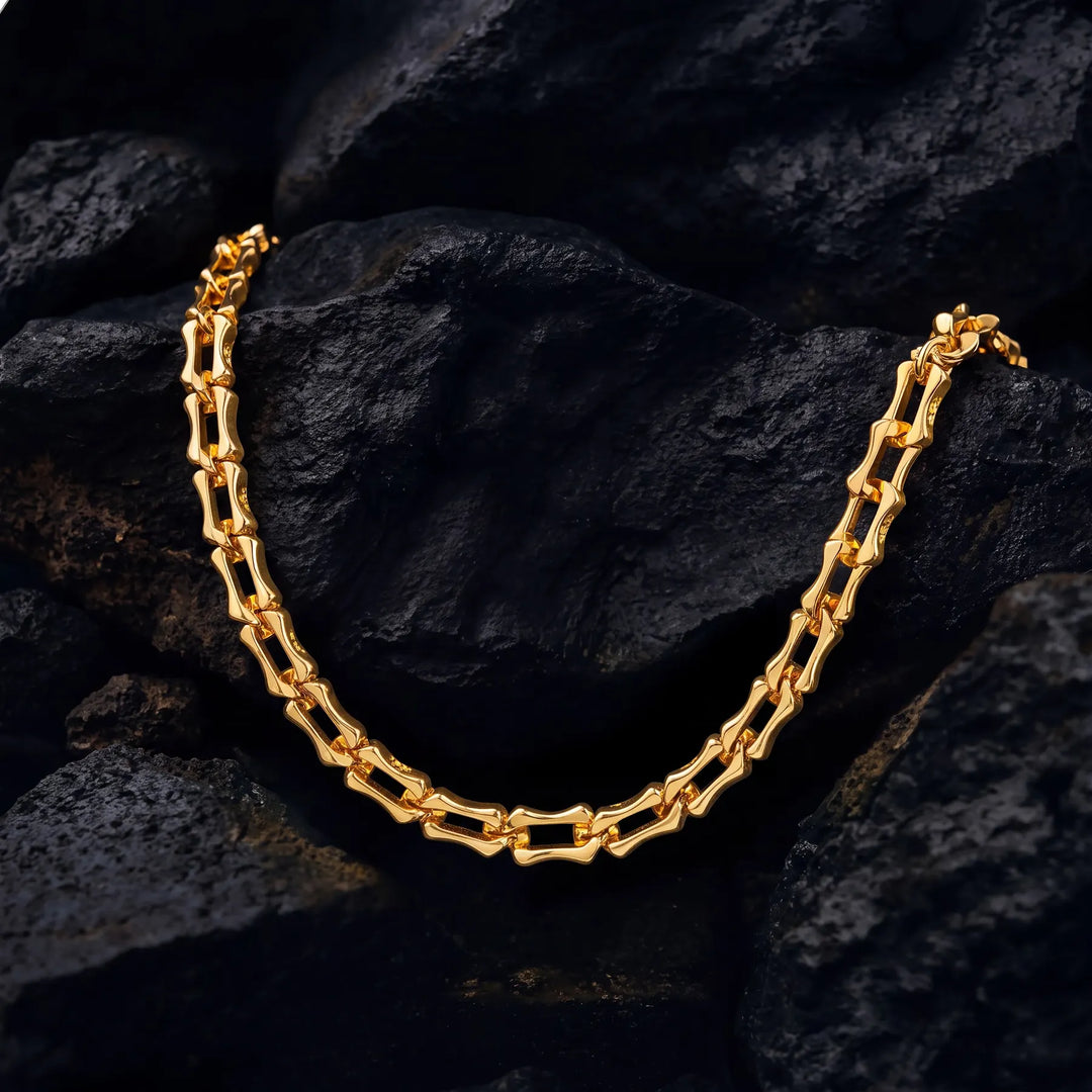 Statement U-Link Gold-Tone Chain for Men - view 1