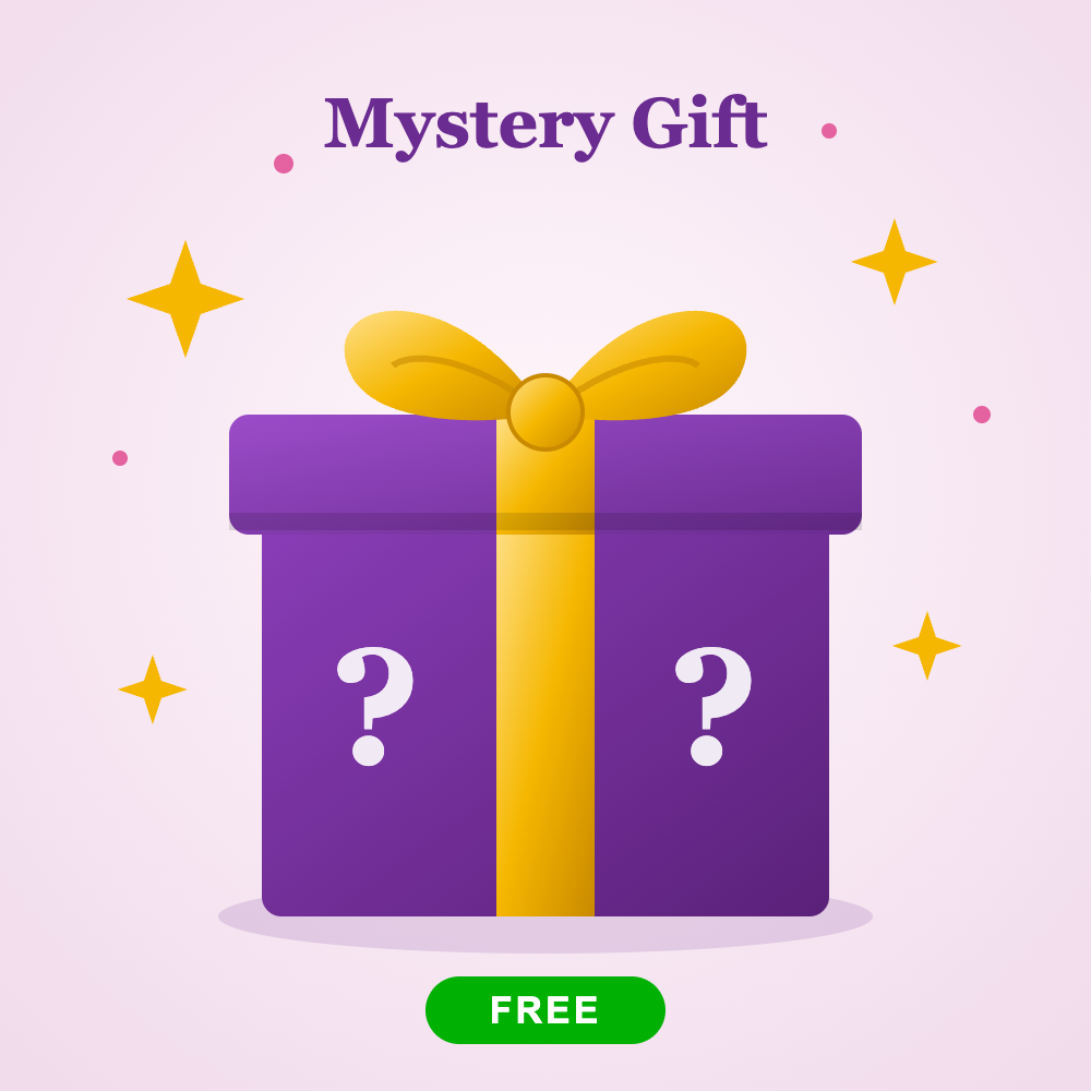 Mystery Free Gift box