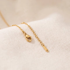 Lyra Heart Drop Necklace & Earrings Set
