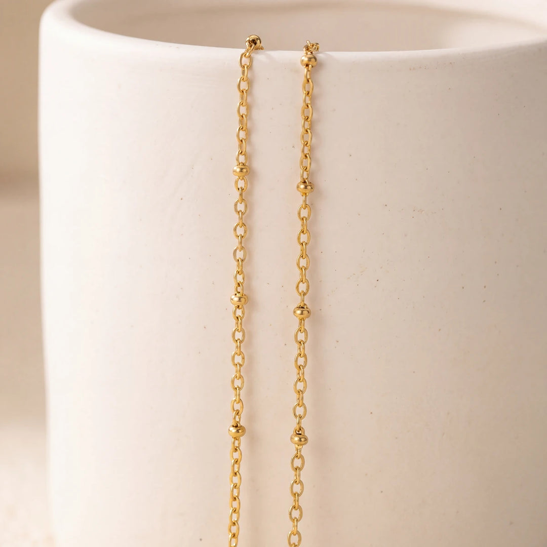 Lyra Heart Drop Necklace & Earrings Set
