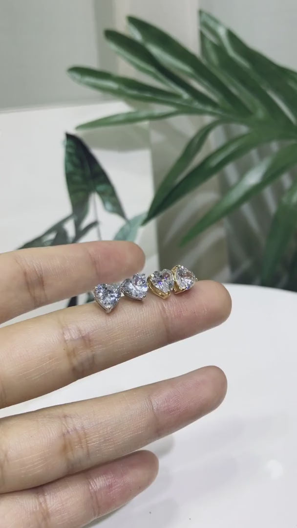 Remy Charming Heart Shape Stud