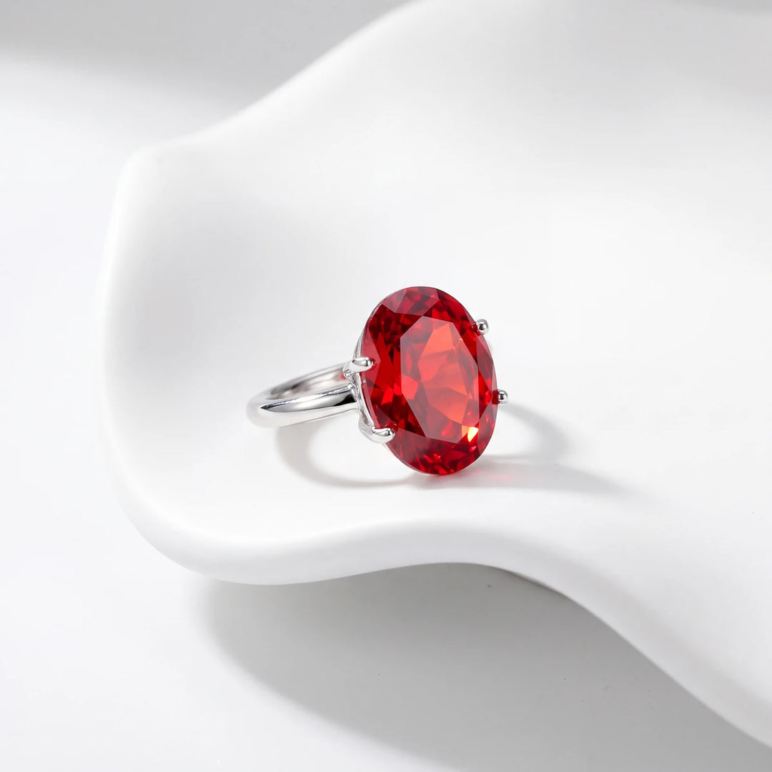 Nova Oval Solitaire Ring