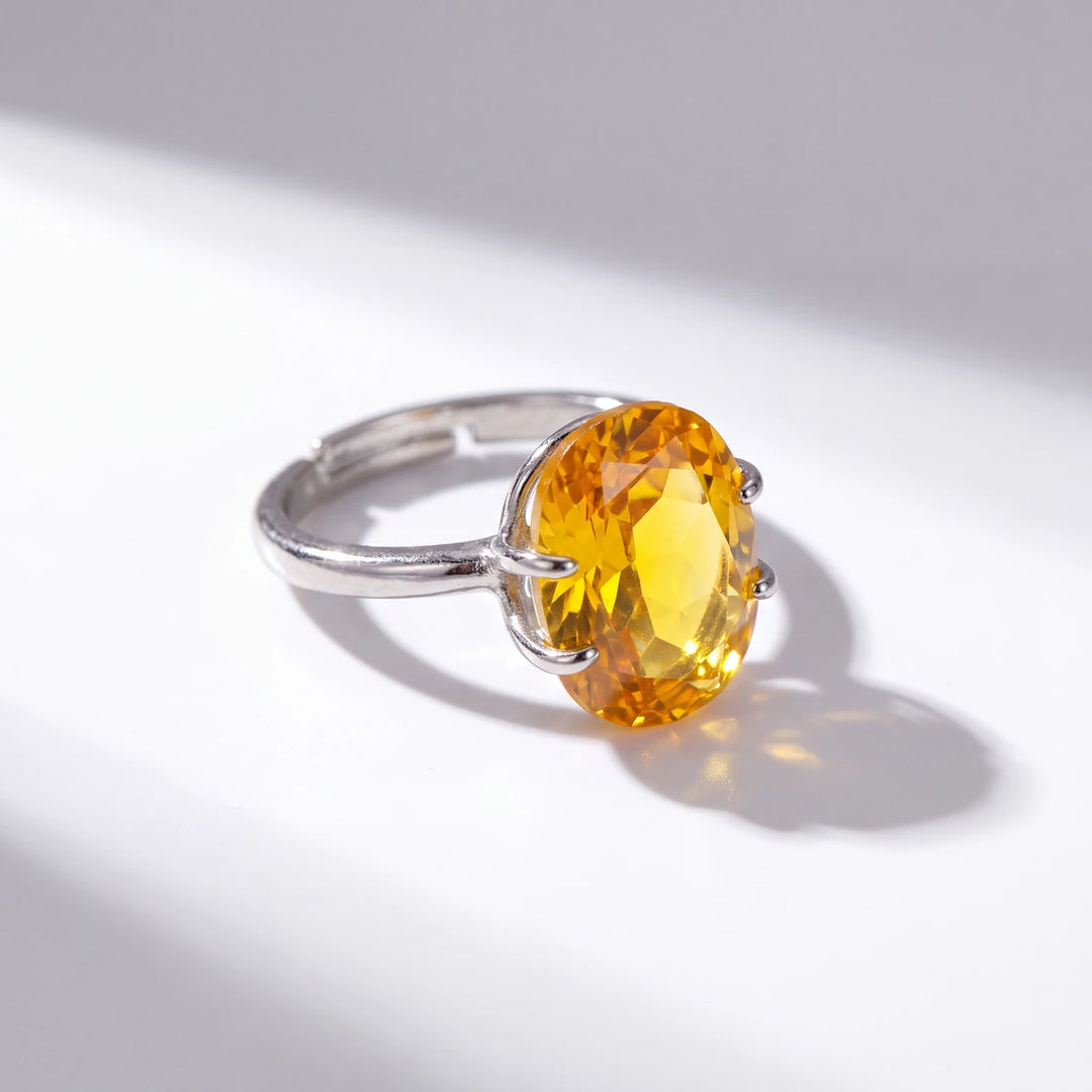 Nova Oval Solitaire Ring
