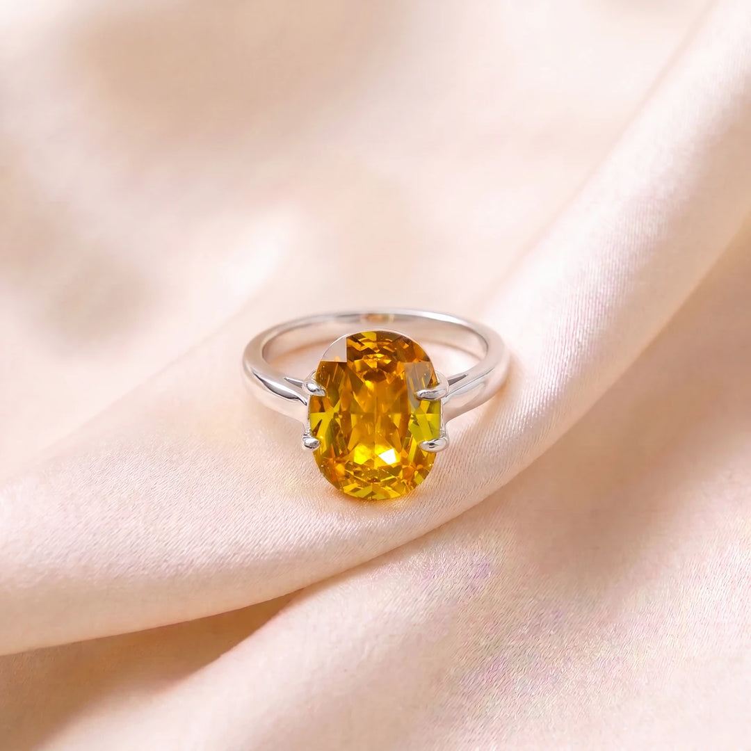 Nova Oval Solitaire Ring