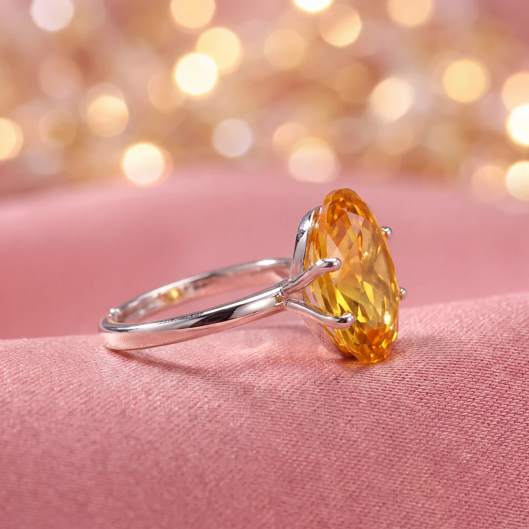 Nova Oval Solitaire Ring