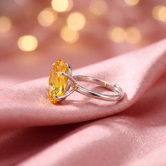 Nova Oval Solitaire Ring