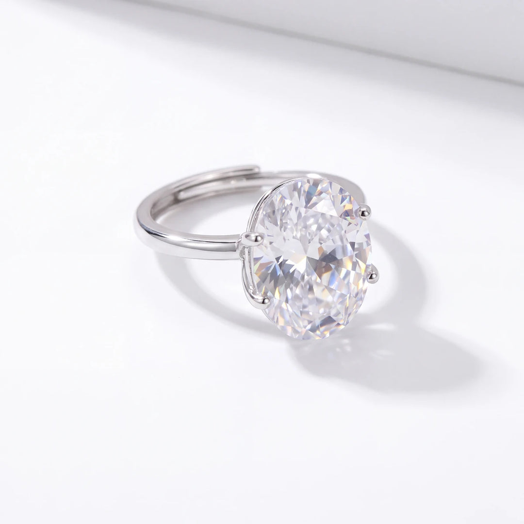 Nova Oval Solitaire Ring