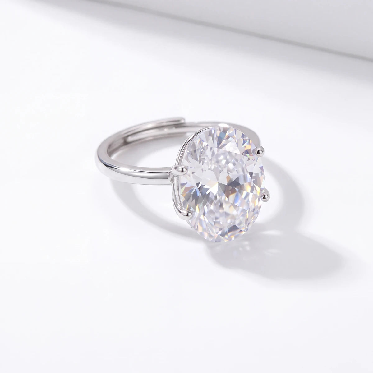 Nova Oval Solitaire Ring