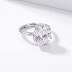 Nova Oval Solitaire Ring