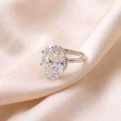 Nova Oval Solitaire Ring